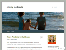 Tablet Screenshot of christy-mcdonald.com